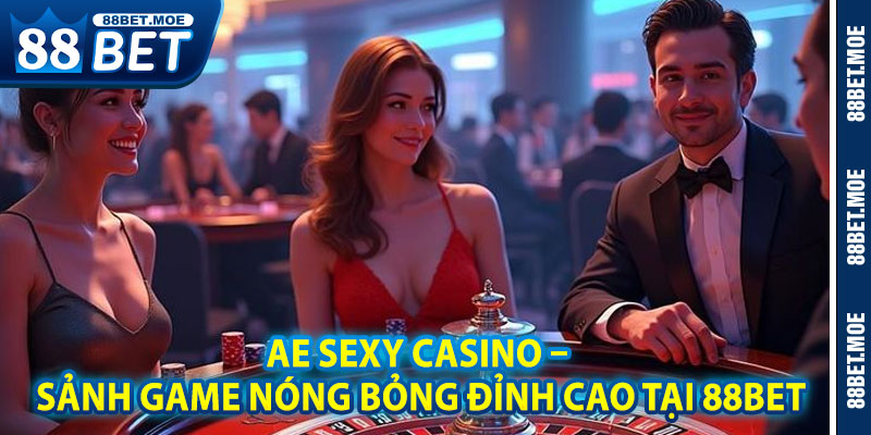 AE Sexy Casino – Sảnh Game Nóng Bỏng Đỉnh Cao Tại 88BET