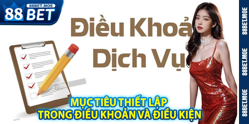 Mục tiêu thiết lập trong Điều khoản và Điều kiện