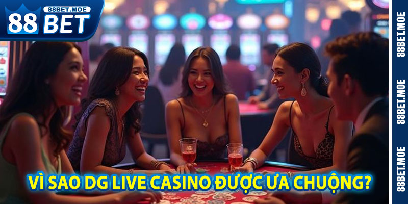 Vì Sao DG Live Casino Được Ưa Chuộng?